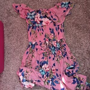 Floral Pink Dress